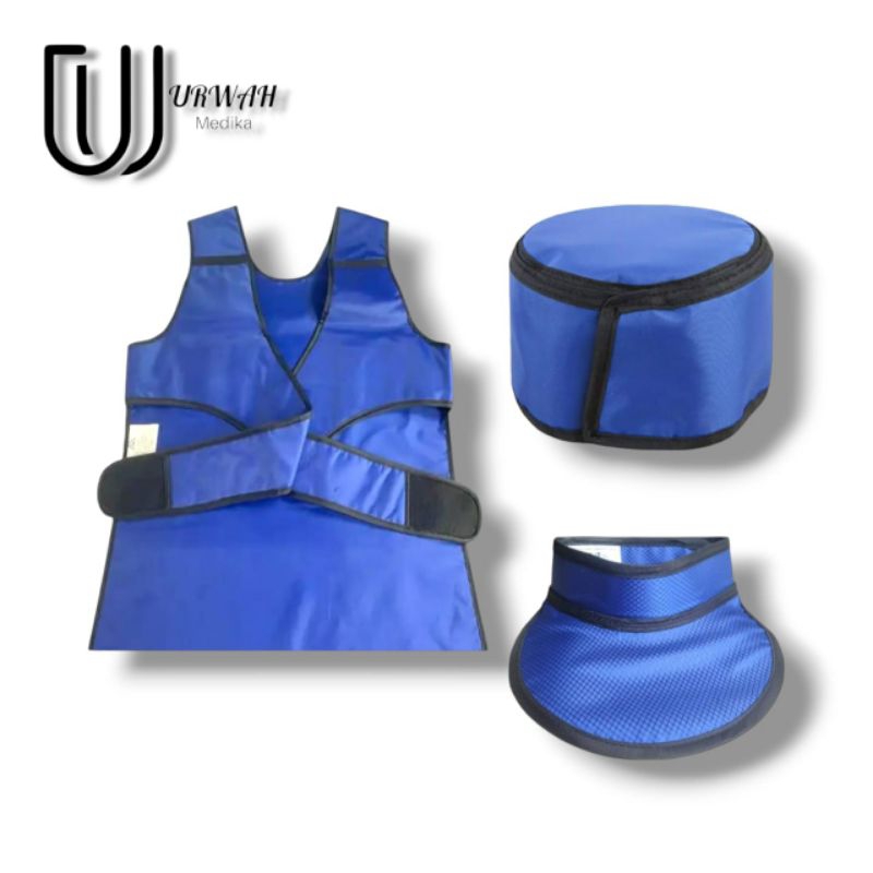 apron set x-ray thyroid single cup 0,5mmpb