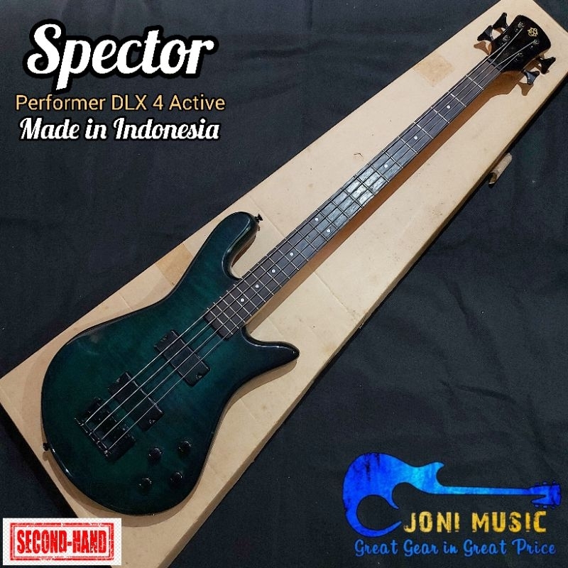 Bass Spector Performer Deluxe DLX 4 Active Dark Green