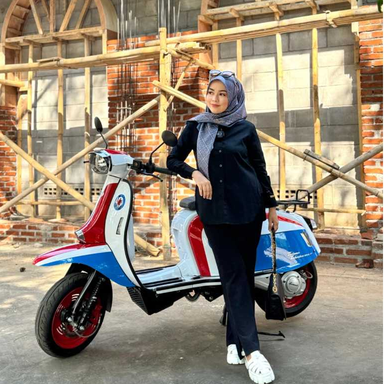 JOURNEY Gamis Katun Aluna Dress - ORIGINAL