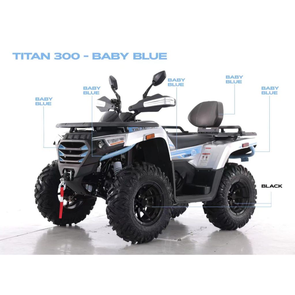 ATV 300cc Titan Ring 12 Gardan