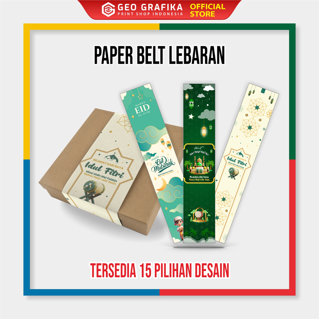 

Paper Belt Hampers Lebaran Idul Fitri - Geo Grafika