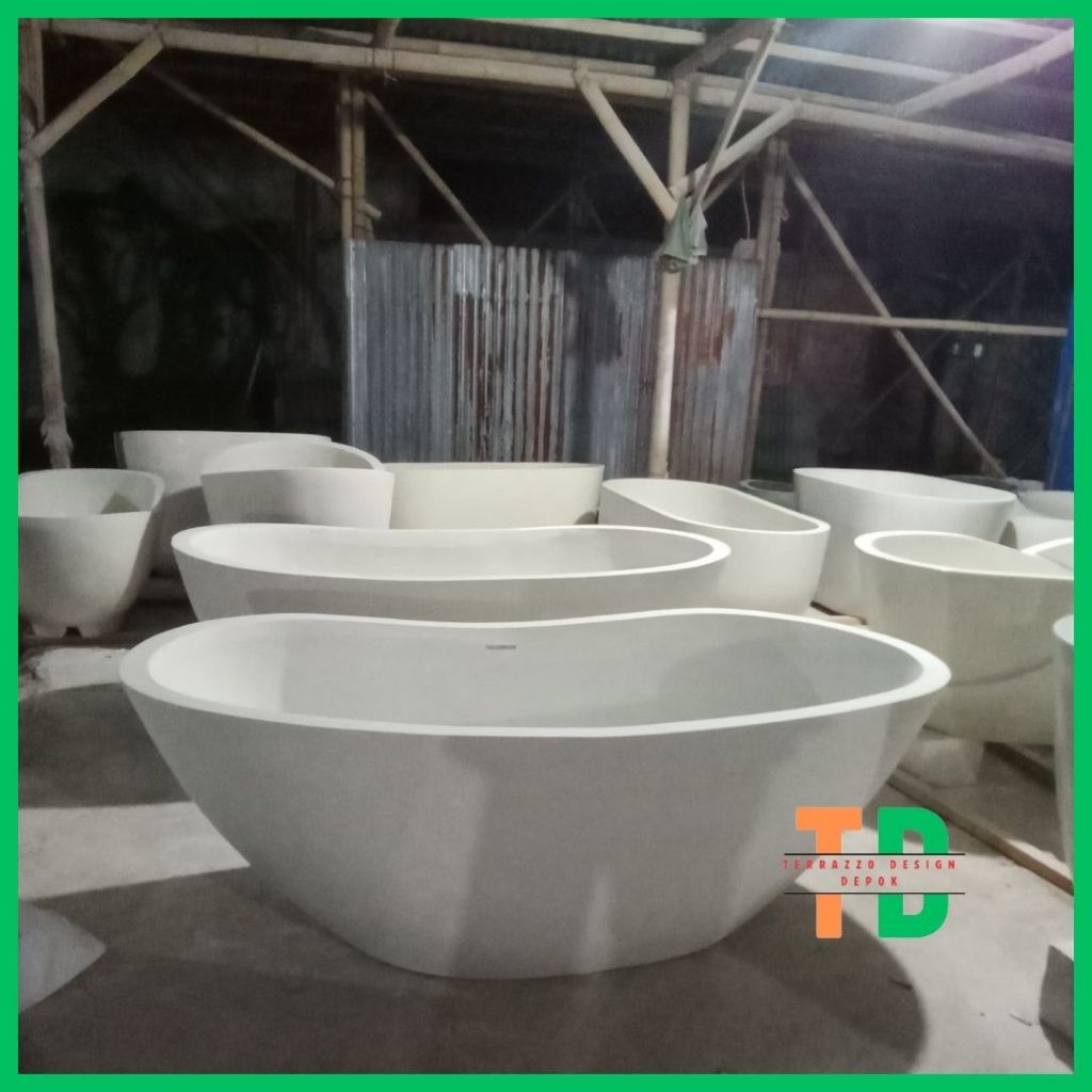 bathtub marmer dewasa free standing