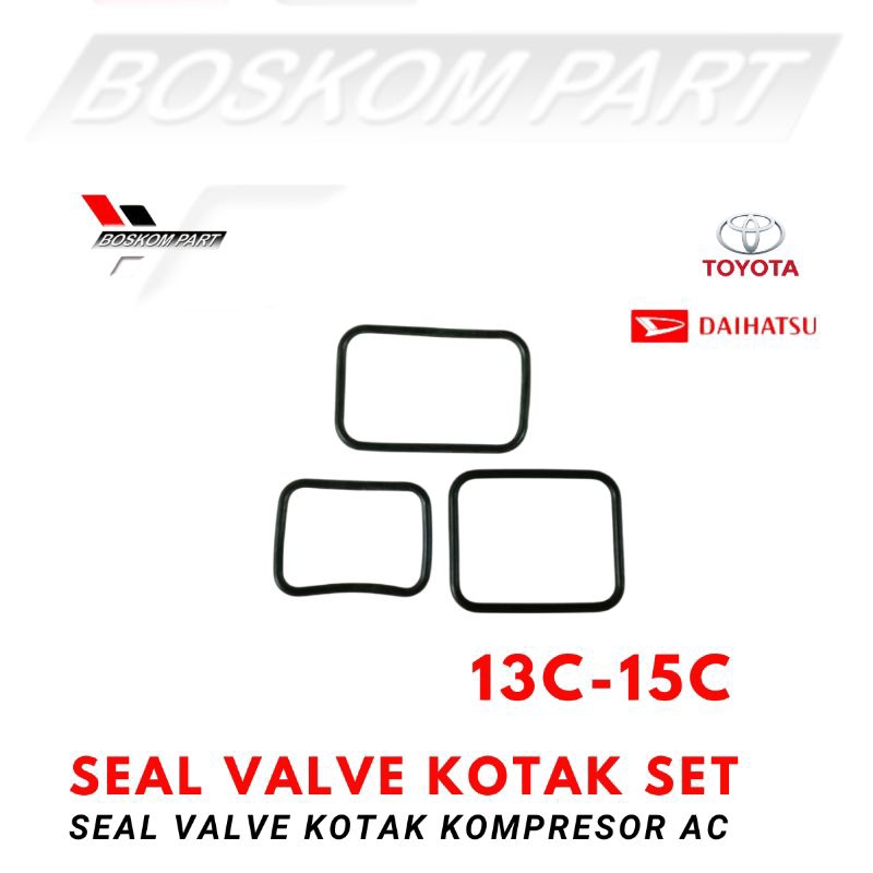 Sil Valve Kotak kompresor AC 13c 15c Taruna Feroza Starlet Futura