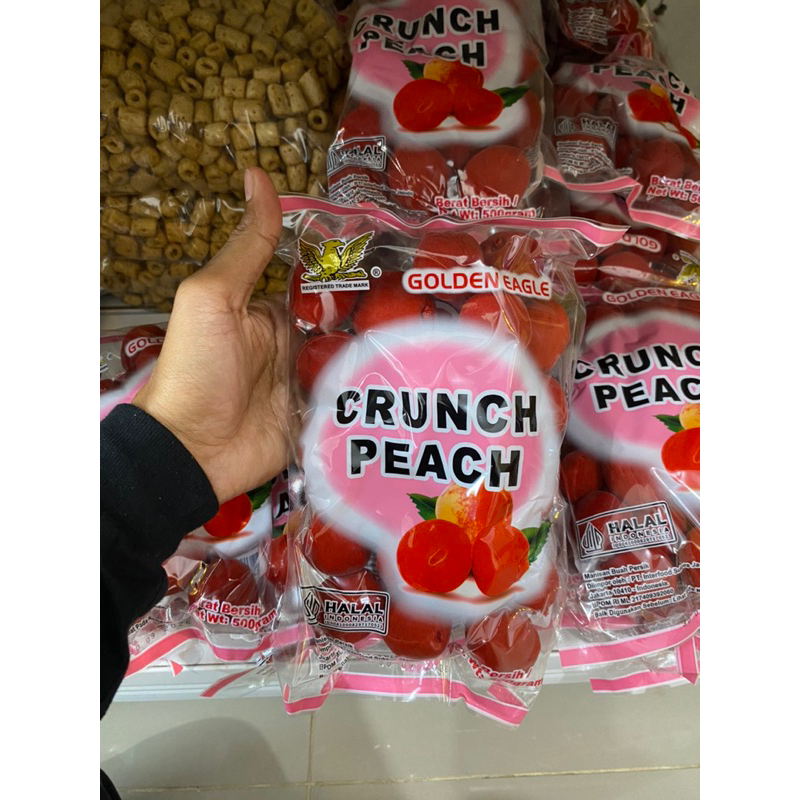 

Manisan Buah Persik Crunch Peach 500 Gram