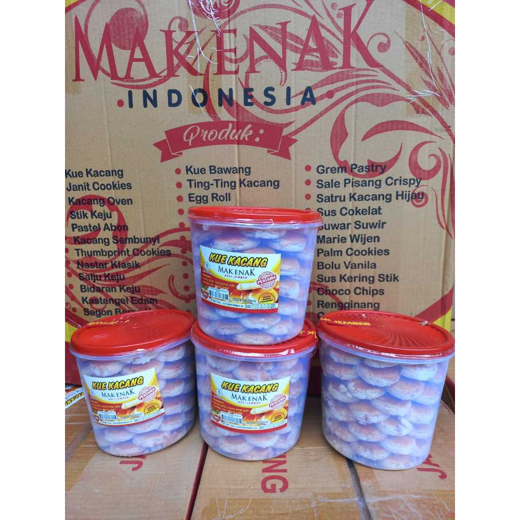 

KUE KACANG JEMBER MAK ENAK/ MAK PRULL 900gr