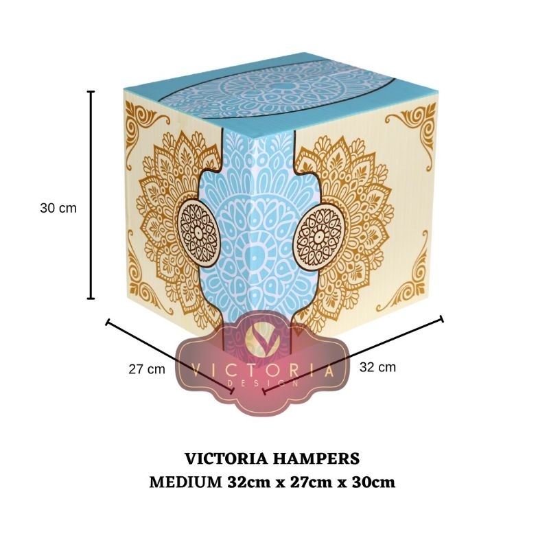 

victoria hampers kardus parcel dus parcel sedang