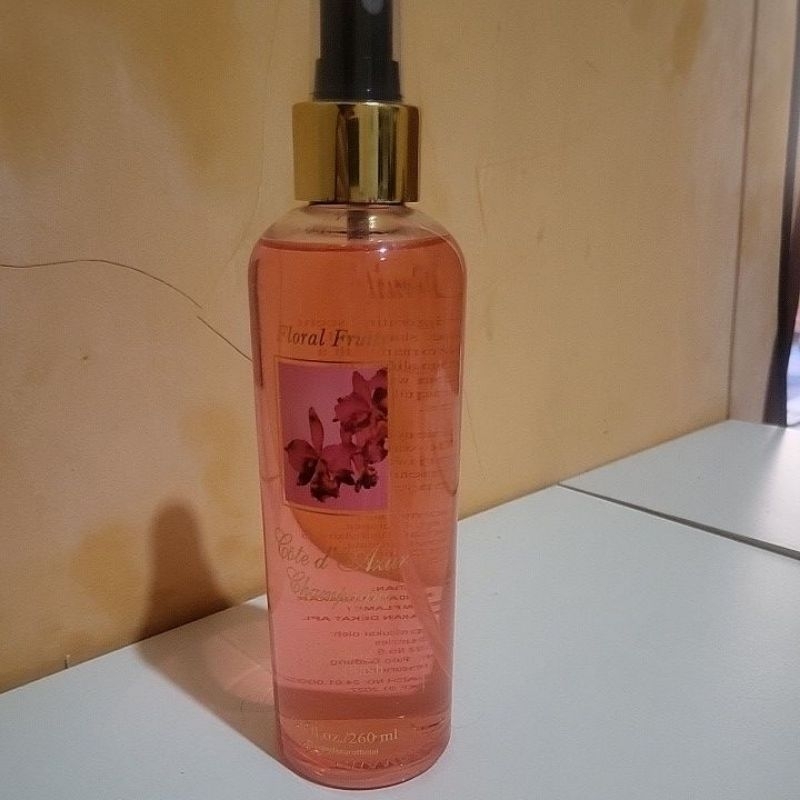 (preloved) Cote d'azur body splash champagne 260ml