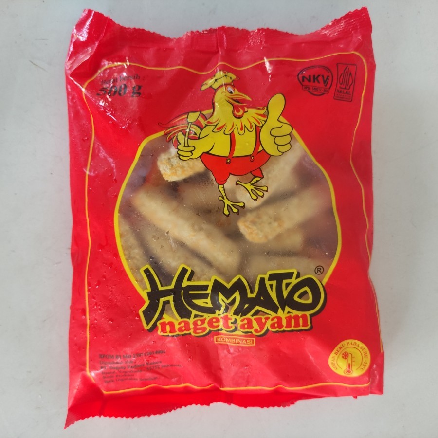 

Hemato Nuget Ayam Stick 500gr