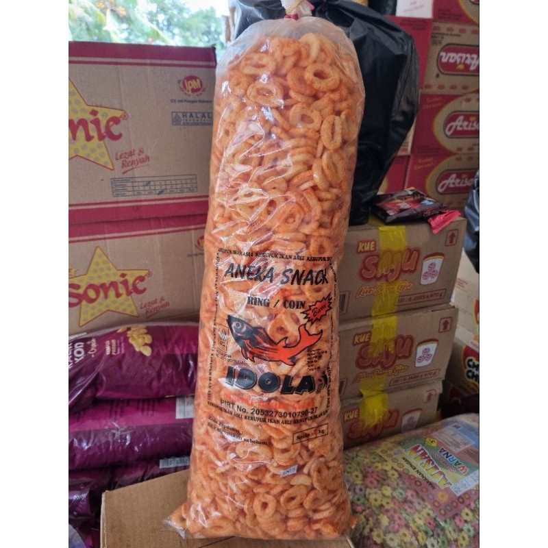 

Kerupuk Seblak Ring Pedas 1 bal