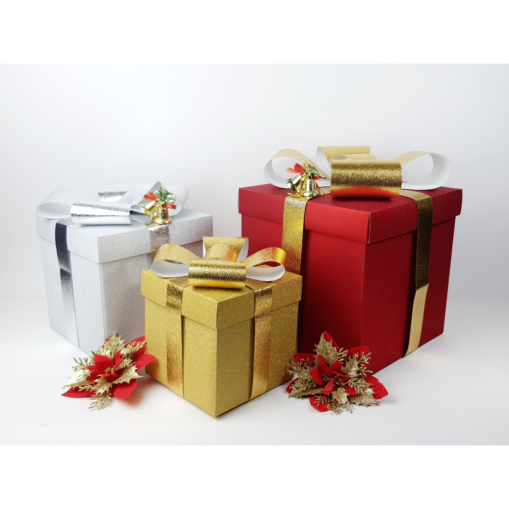 

Box Christmas/Box Hampers Natal Uk (15x15x15cm) ,(20x20x20cm) ,(25x25x25cm)