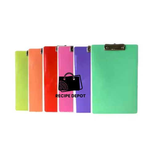 

Papan Alas Tatakan Kertas Buku Ujian Clipboard Plastik A4 Perlengkapan Sekolah Art Board Multiwarna