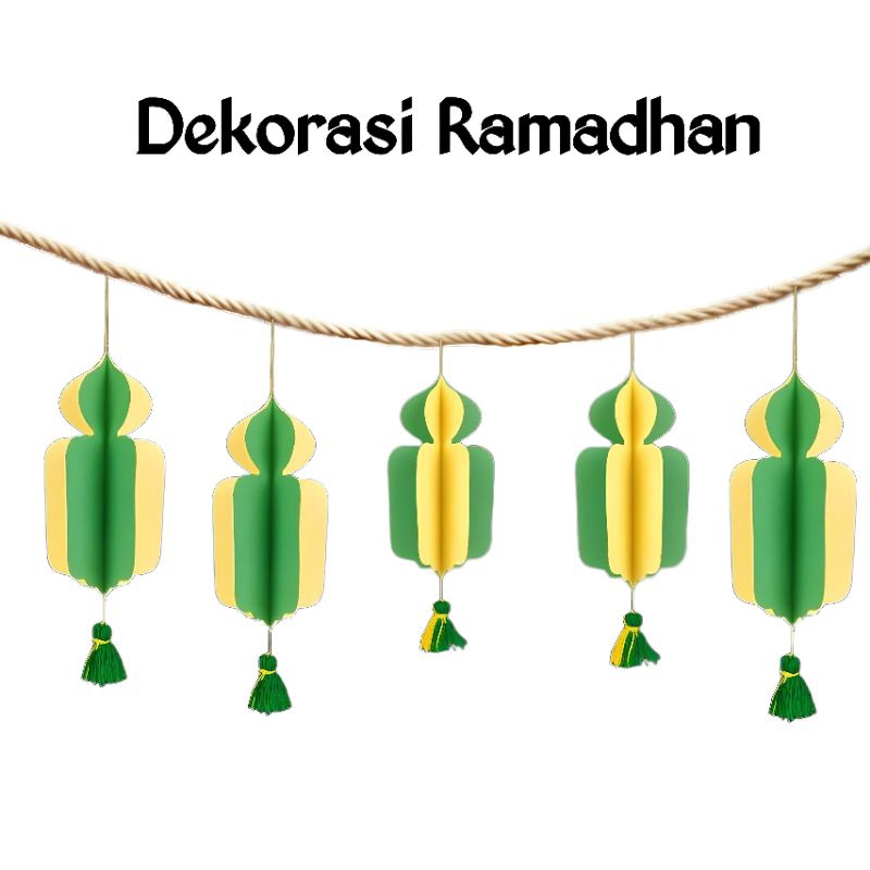 Dekorasi ramadhan/ gantungan lebaran/ gantungan unik