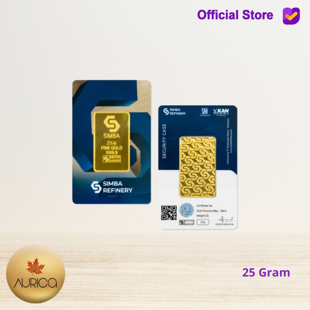 Logam Mulia Simba 25 GR