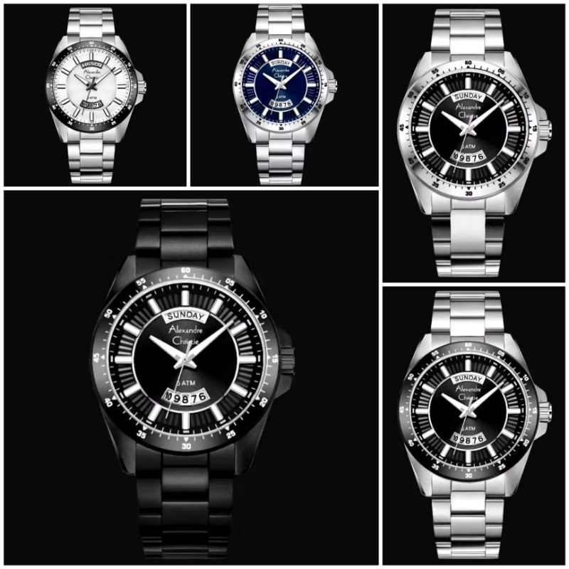 AC6678 Jam Tangan Pria Alexandre Christie AC 6678 Original