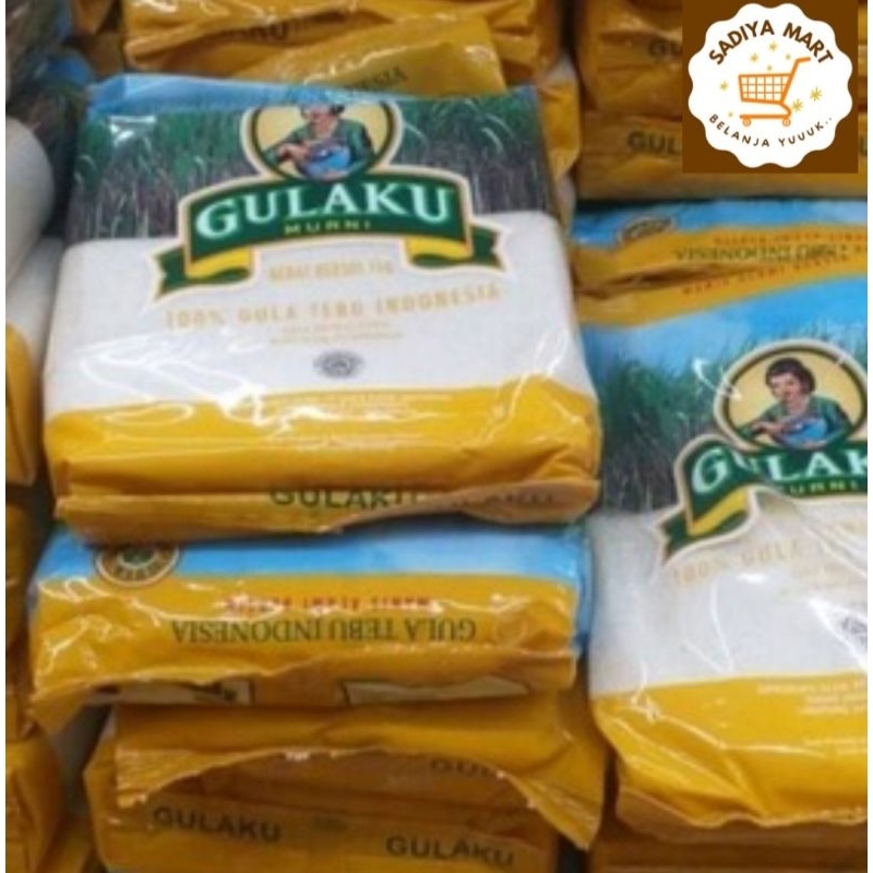 

Gula premium GULAKU kuning 1 kg