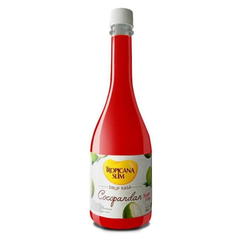 

Tropicana Slim Sirup Cocopandan Leci Orange 750 ml Syrup Diet Less Sugar
