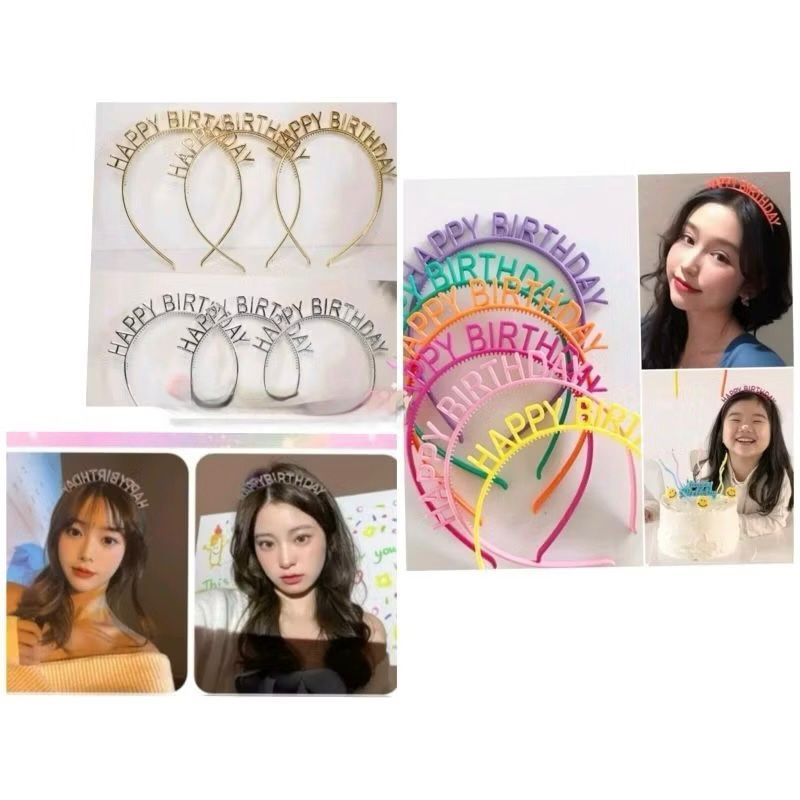 Bando Happy Birthday/ Mahkota Happy Birthday / Bando Ulang Tahun
