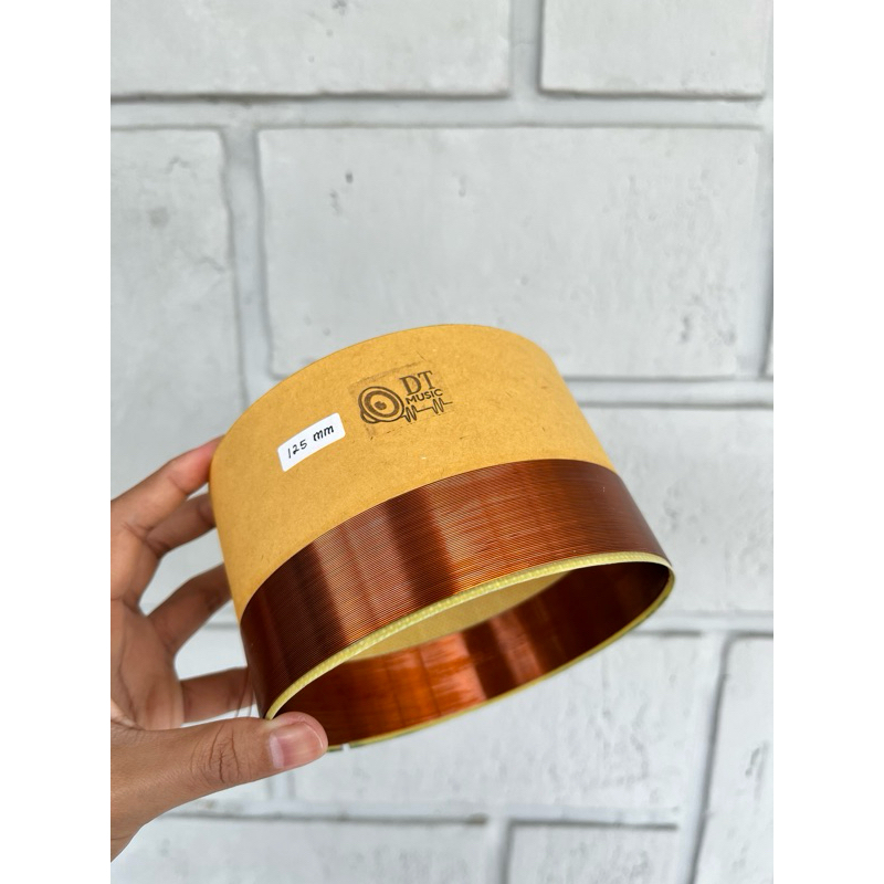 Spull Speaker RDW 18Ls1885 DT Music lilitan luar dalam / Spul Spool Voice Coil 125 mm (spol balap)