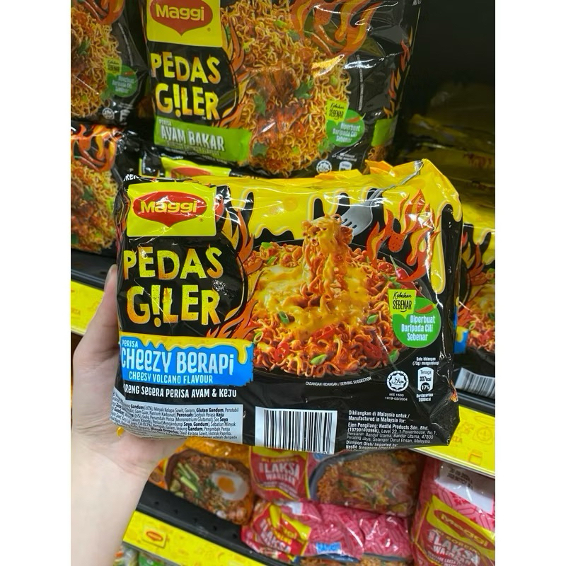 

maggi pedas giler isi 5 packs