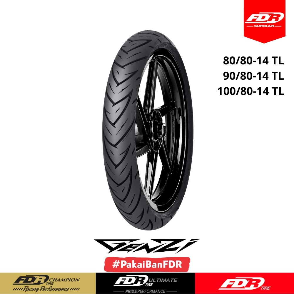 Ban Motor FDR GENZI Ring 18 Tubeless PROMO 