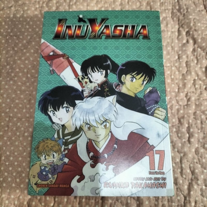 Preloved Inuyasha 17 Vizbig bahasa Inggris Rumiko Takahashi