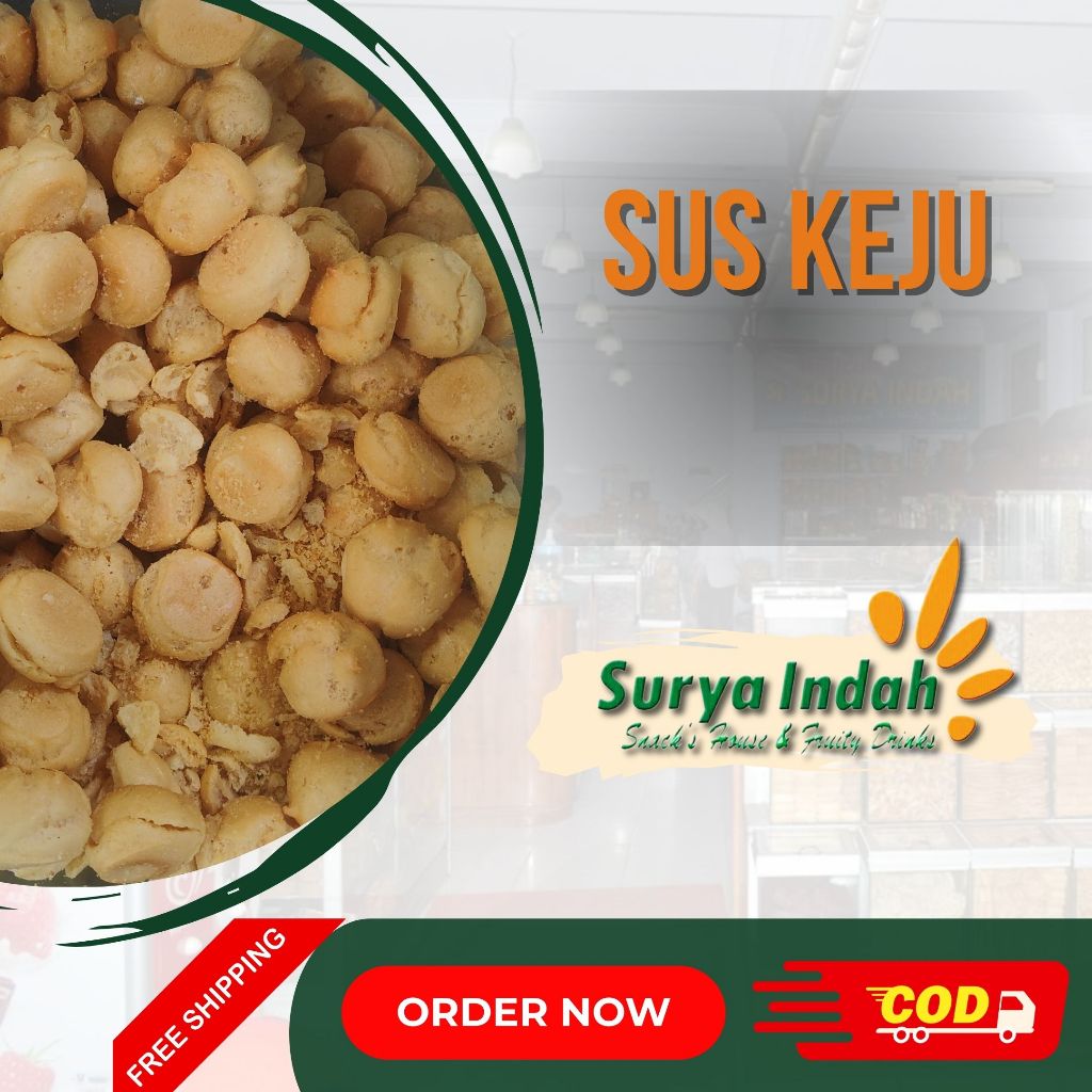 

Sus Keju Kwalitas Premium 100gr Surya Indah Jombang