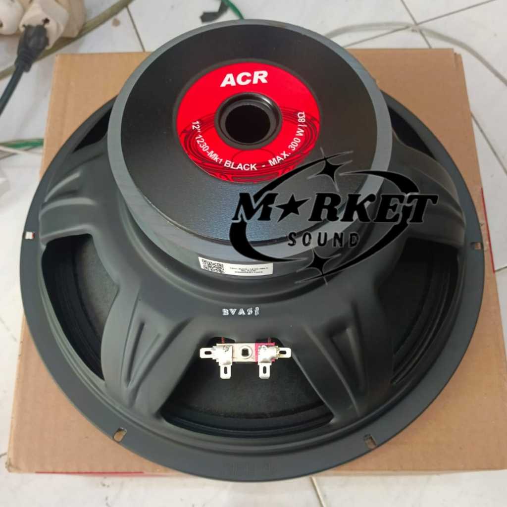 Speaker ACR 12 inch 1230 MK1 BLACK NEW ORIGINAL / ACR 12" 1230 MK1 BLACK series - Fullrange