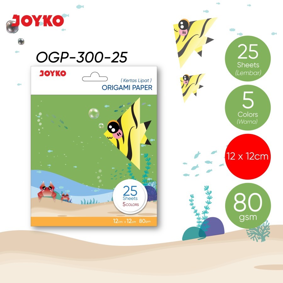 

Origami Paper Kertas Lipat Seni Joyko