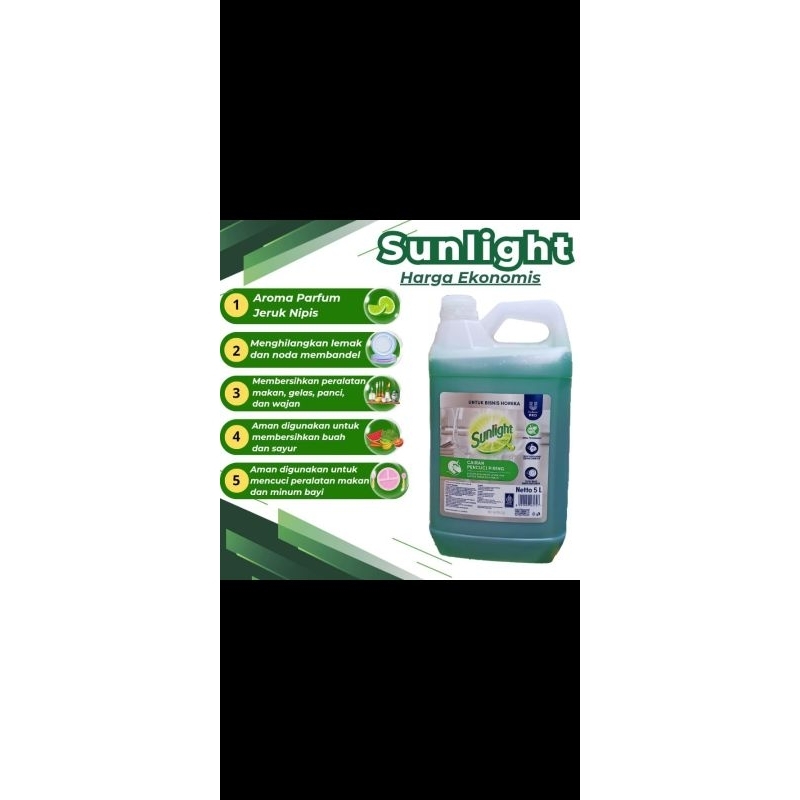 SUNLIGHT 5LITER NON STIKER