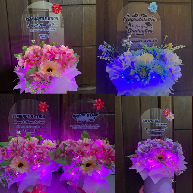

FAFA~ Bloom Box Akrilik flower/custom/Buket
