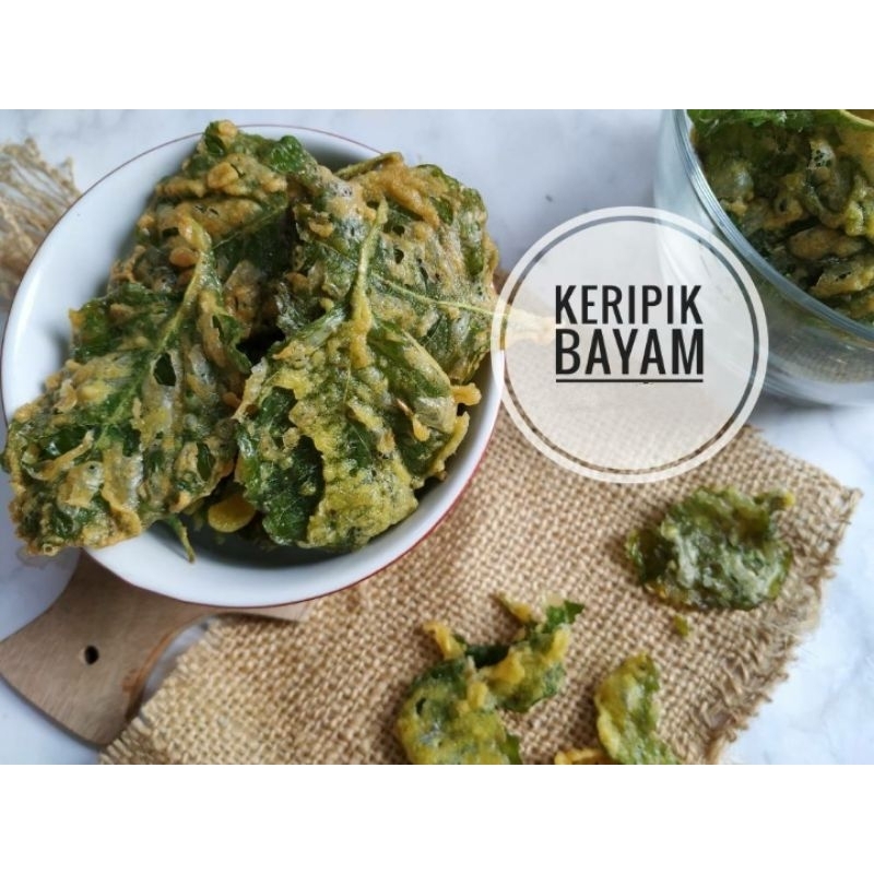 

KERIPIK BAYAM CRISPY 150 GRAM