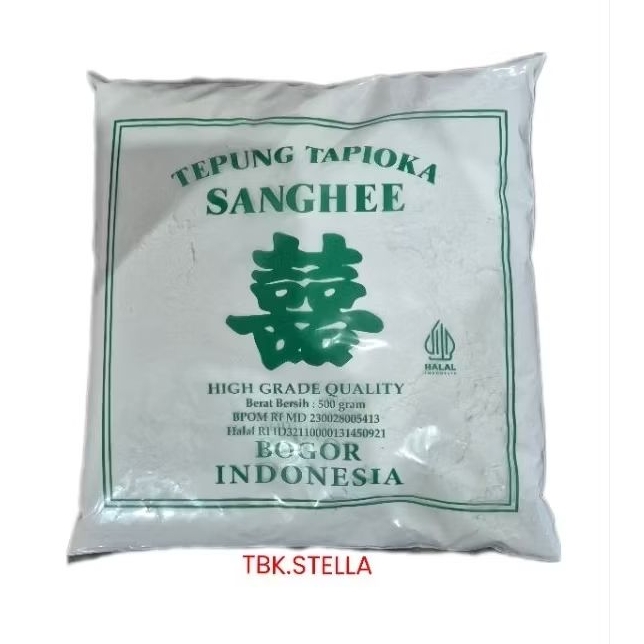 

TEPUNG TAPIOKA SANGHEE 500 GR