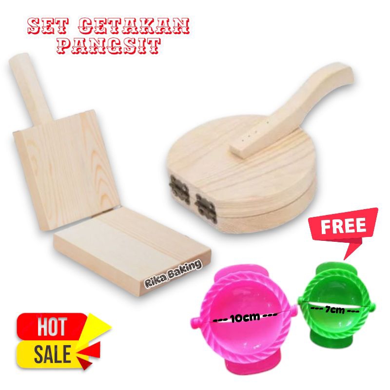 Set Cetakan Kue Pangsit/ Dumpling Penekan Adonan/Press Adonan Kue Gratis Cetakan Kue Pastel