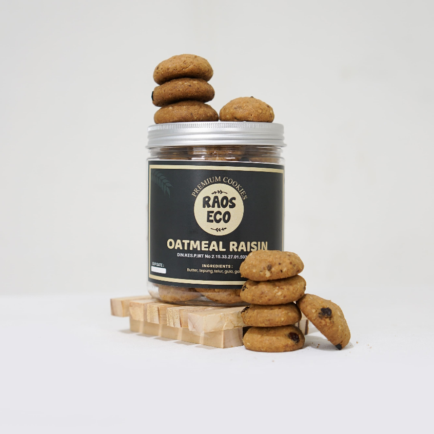 

Oatmeal Raisin Cookies - Kue Kering Rasa Oatmeal Kismis By Raos Eco