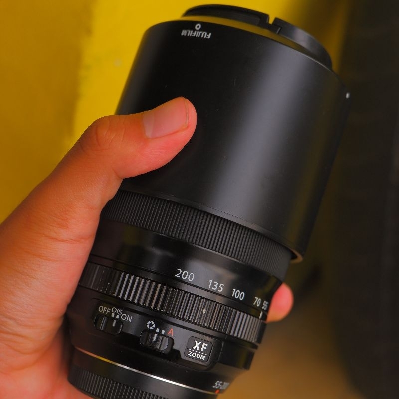 lensa Fujifilm tele XF 55-200 f3,5-4,8