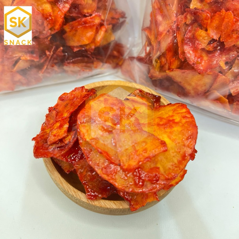 

KERIPIK SINGKONG RASA BALADO 200 GRAM