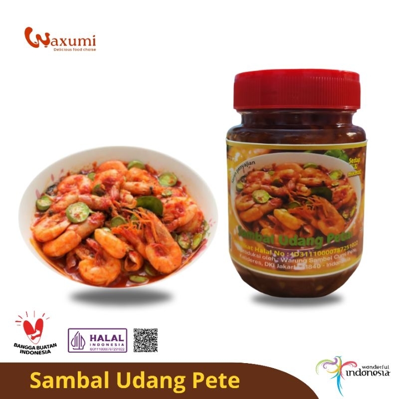 

Waxumi - Sambel Udang Pete Special Kemasan Botol 120g