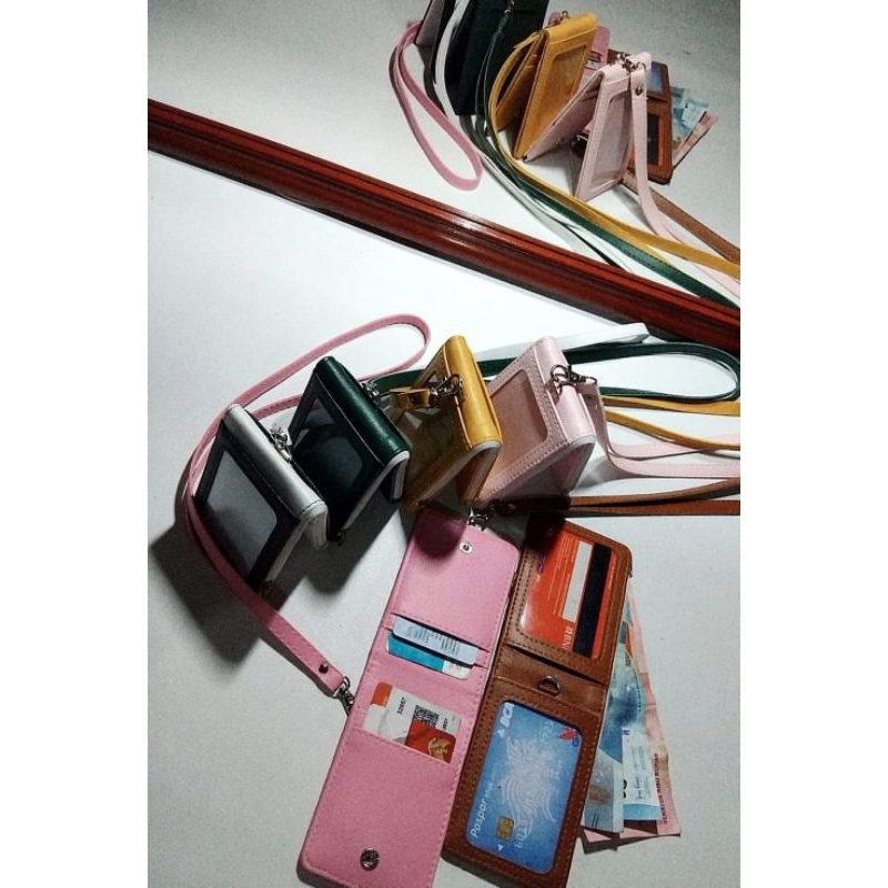 

DOMPET ID CARD 2 SISI HOLDER KANCING+ SELETING MULTIFUNGSI/ID CARD HOLDER NAME TAG LANYARD 2 SISI KANCING SELETING MULTIFUNGSI WARNA WARNI