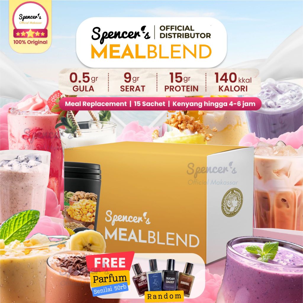 

Multigrain Spencer's MealBlend | Spencers Meal Replacement Solusi Langsing Sehat | Slimming Drink