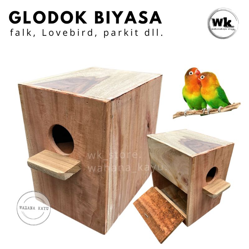 GLODOK LOVEBIRD PARKIT MODEL LAWASAN PINTU SAMPING | KANDANG LOVEBIRD