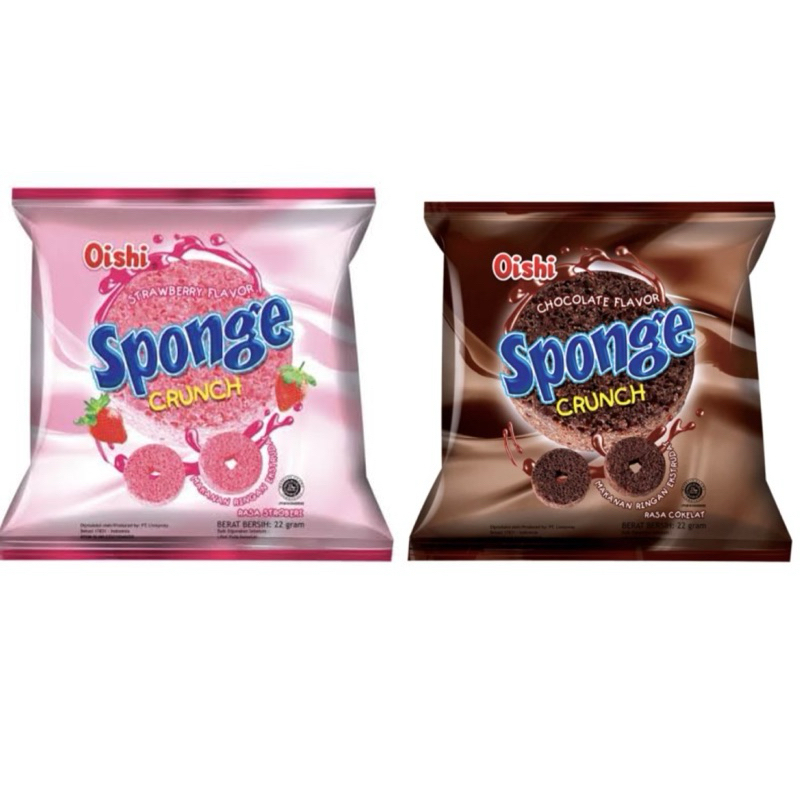 

Oishi Sponge Crunch renceng 10pcs
