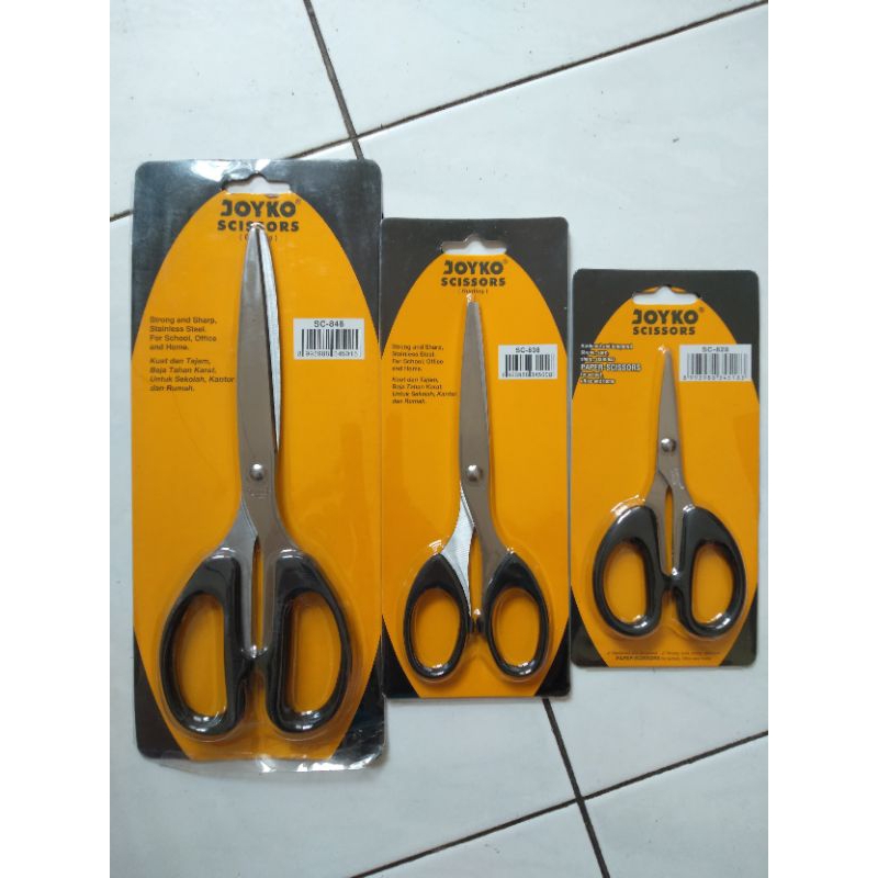 

Gunting Joyko SC-828, SC-838, dan SC-848