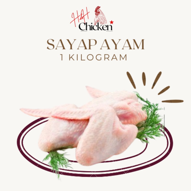 

Sayap Ayam Segar MURAH 1 KG - Chicken wings 1 KG Fresh