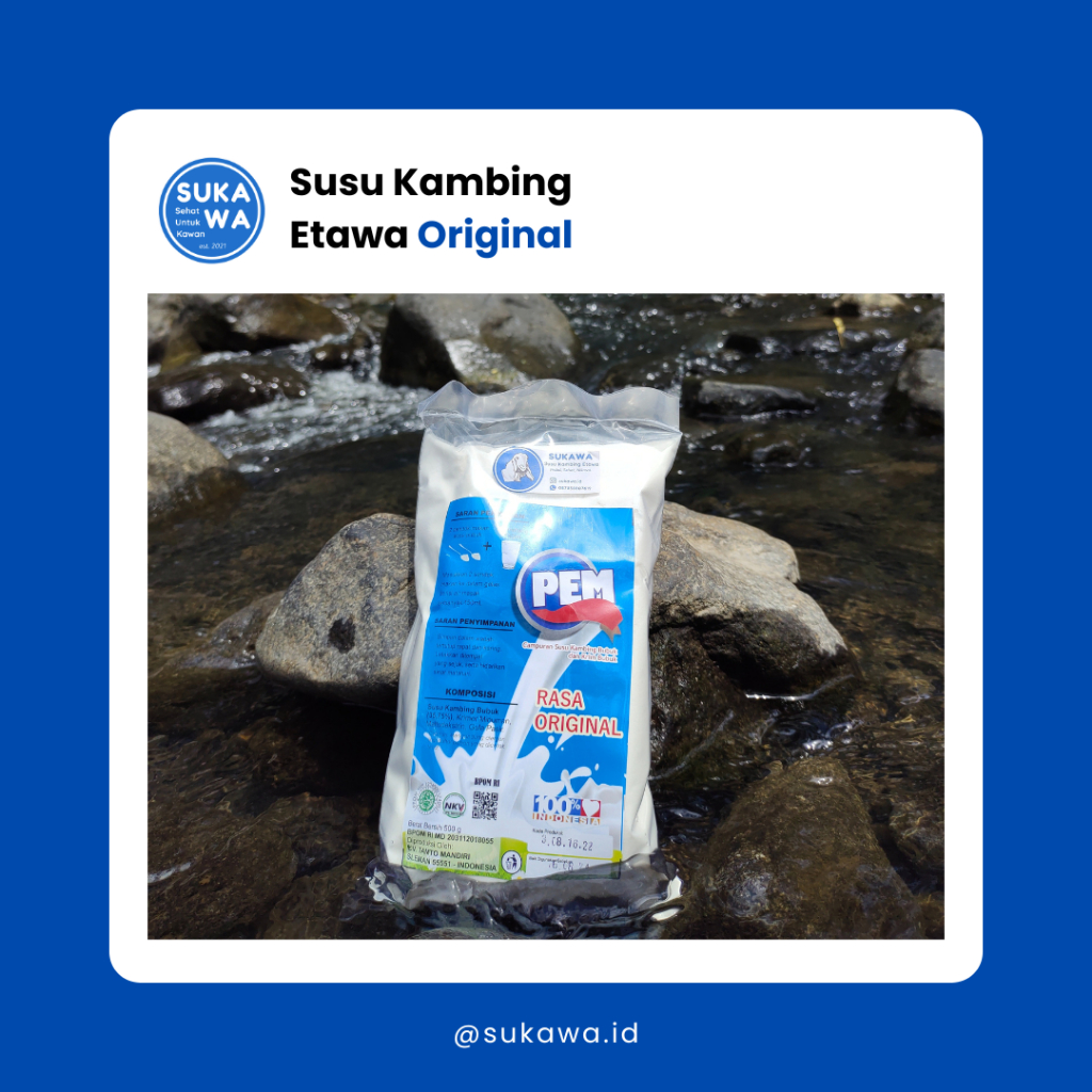 

Susu Kambing Etawa Original (500gr)