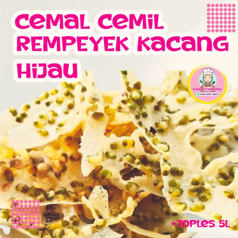 

REMPEYEK KACANG HIJAU RENYAH DAN GURIH CEMILAN SNACK