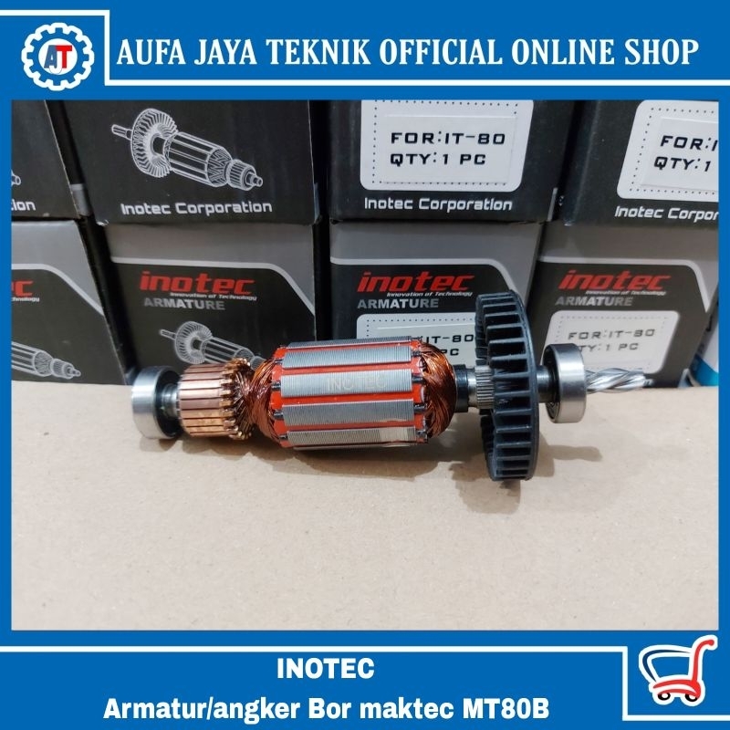 armatur angker mesin bor 13mm  maktec mt80Bangker maktec mt80