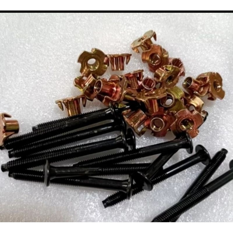 Baut box speaker M6 mur cakar 6 cm (Mur+Baut)
Baut jcbc m6 x 60 bahan baja asli anti karat baut bok 