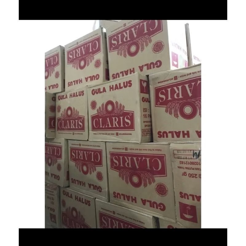 

GULA CLARIS MERAH DAN CLARIS ORANGE @ 16 pcs x 250 gr | 1 DUS