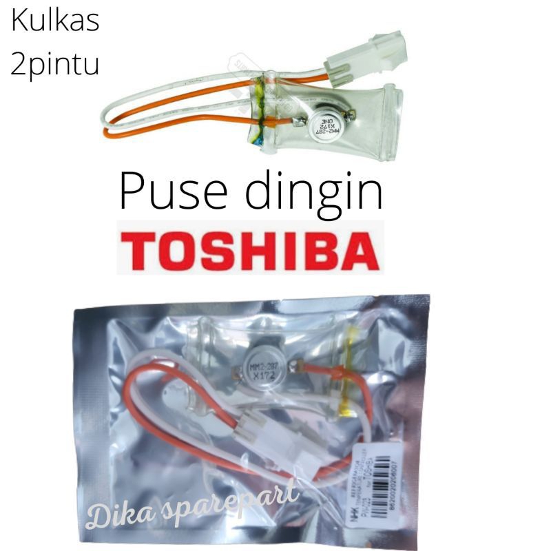 pius - bimetal - defrost dingin kulkas toshiba 2 pintu