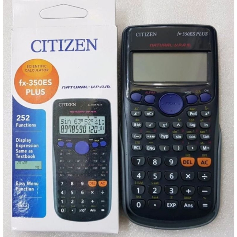 

Kalkulator / Calculator CITIZEN FX-350MS PLUS Scientific
